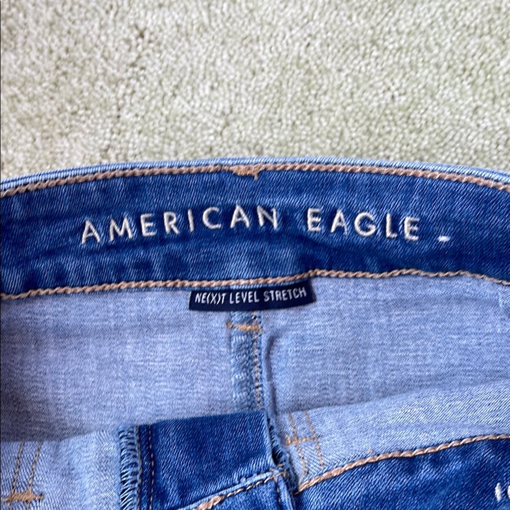 American Eagle Outfitters Light Blue Denim Skirt - Picture 2 of 4